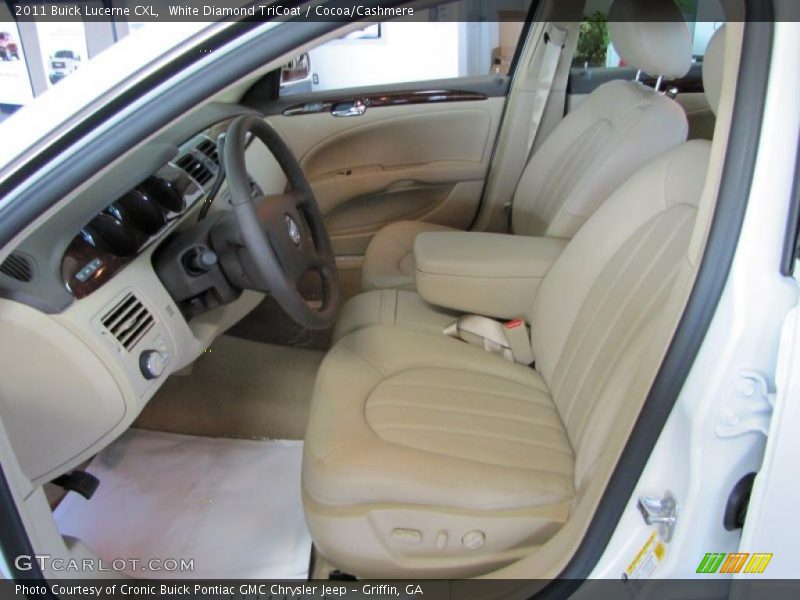 White Diamond TriCoat / Cocoa/Cashmere 2011 Buick Lucerne CXL