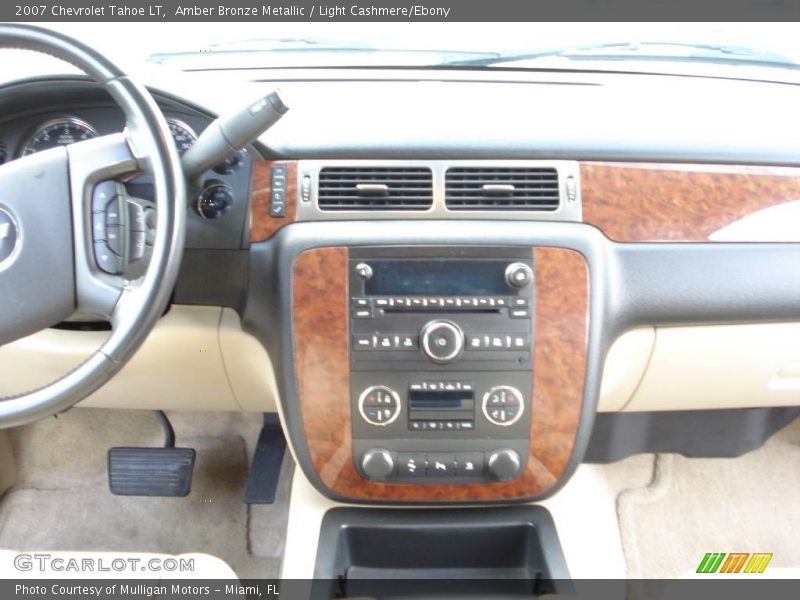 Amber Bronze Metallic / Light Cashmere/Ebony 2007 Chevrolet Tahoe LT