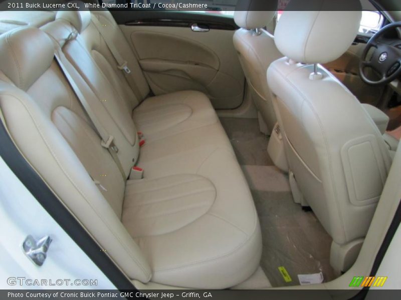 White Diamond TriCoat / Cocoa/Cashmere 2011 Buick Lucerne CXL