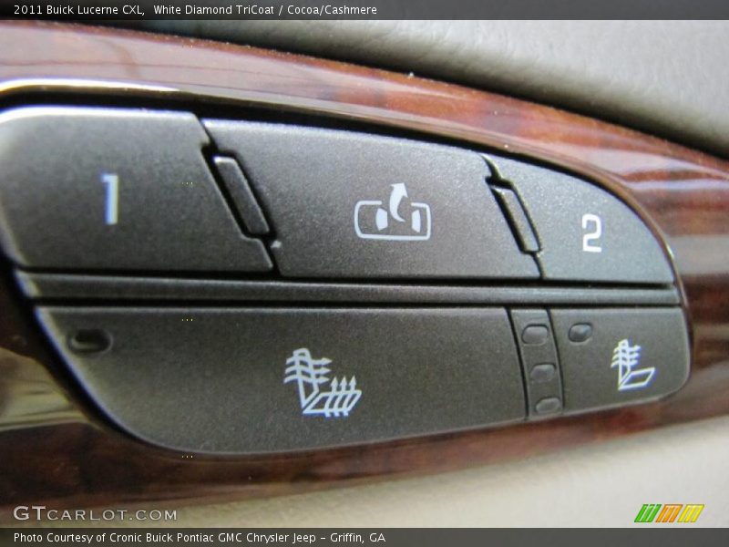 White Diamond TriCoat / Cocoa/Cashmere 2011 Buick Lucerne CXL