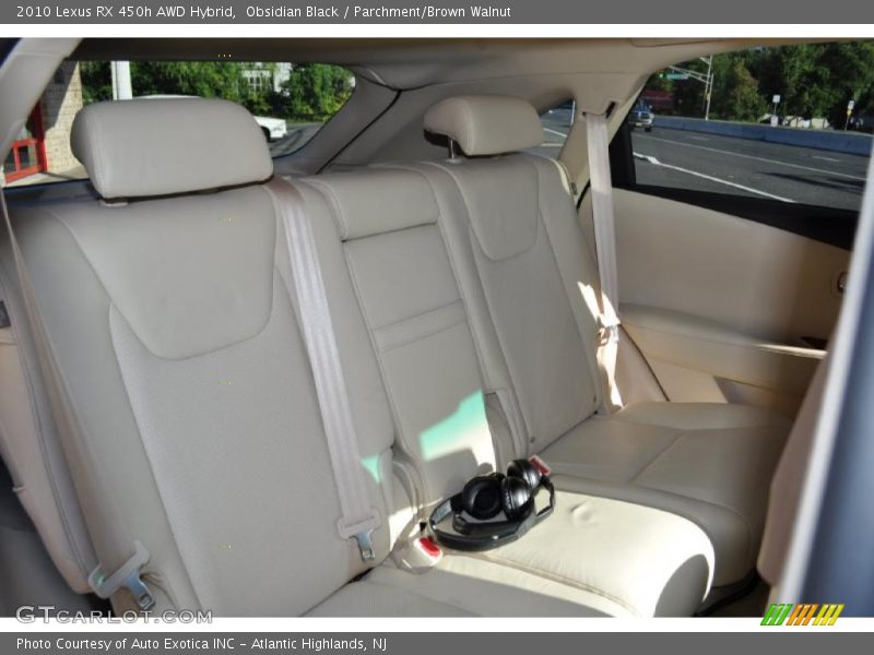 Obsidian Black / Parchment/Brown Walnut 2010 Lexus RX 450h AWD Hybrid