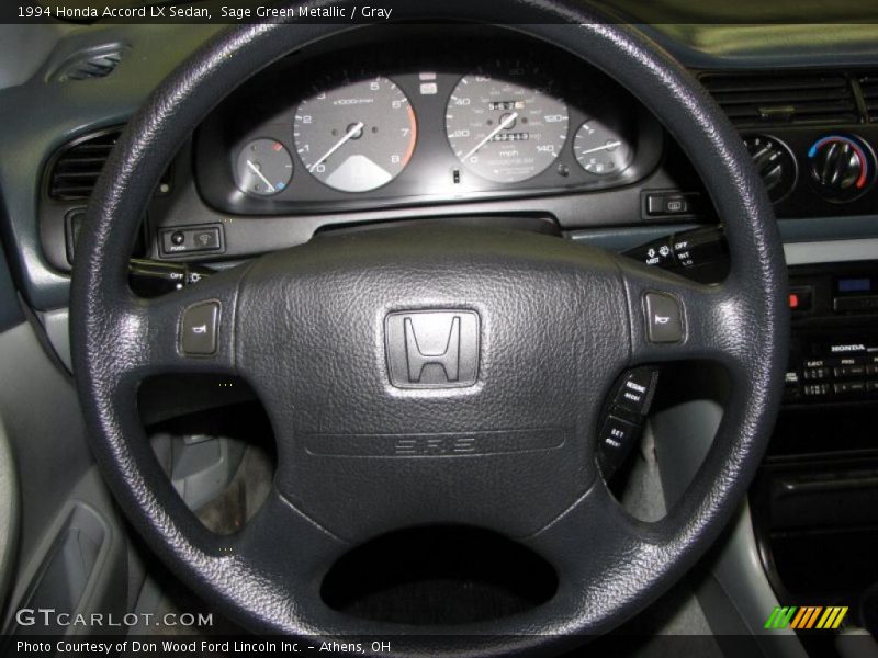 Sage Green Metallic / Gray 1994 Honda Accord LX Sedan