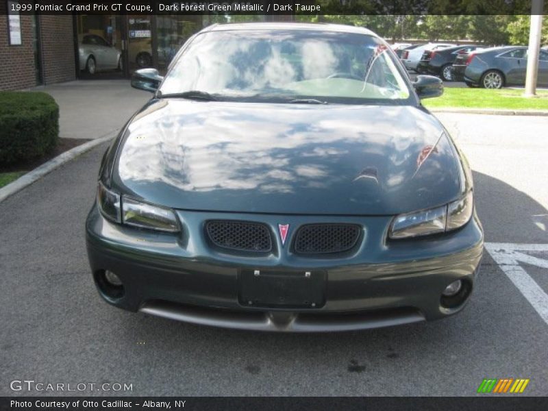 Dark Forest Green Metallic / Dark Taupe 1999 Pontiac Grand Prix GT Coupe