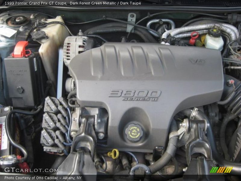 Dark Forest Green Metallic / Dark Taupe 1999 Pontiac Grand Prix GT Coupe