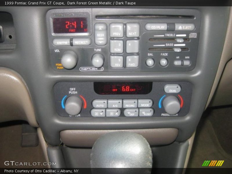 Dark Forest Green Metallic / Dark Taupe 1999 Pontiac Grand Prix GT Coupe