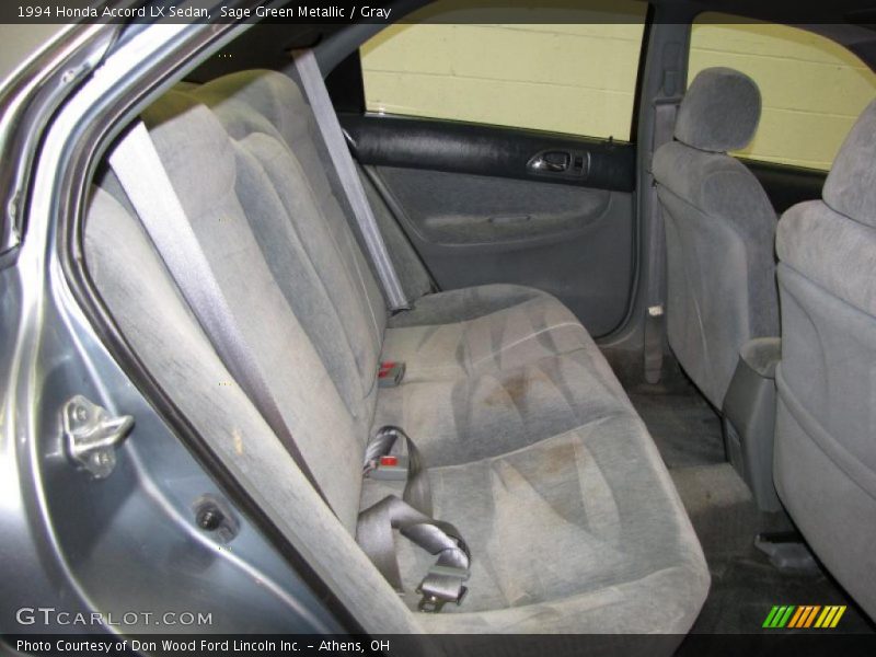 Sage Green Metallic / Gray 1994 Honda Accord LX Sedan