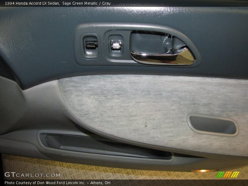 Sage Green Metallic / Gray 1994 Honda Accord LX Sedan