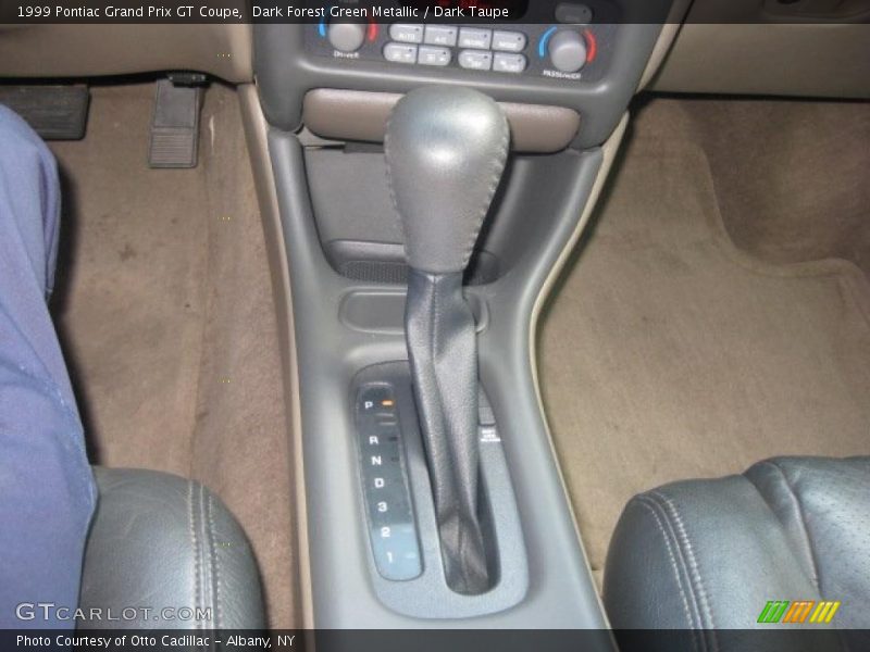 Dark Forest Green Metallic / Dark Taupe 1999 Pontiac Grand Prix GT Coupe
