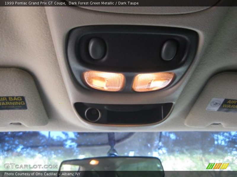 Dark Forest Green Metallic / Dark Taupe 1999 Pontiac Grand Prix GT Coupe