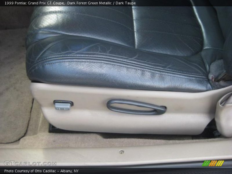 Dark Forest Green Metallic / Dark Taupe 1999 Pontiac Grand Prix GT Coupe