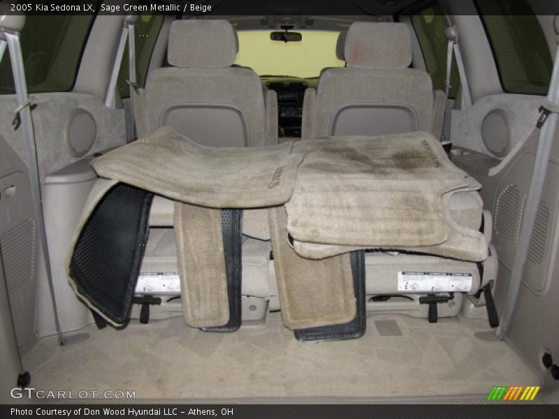 Sage Green Metallic / Beige 2005 Kia Sedona LX