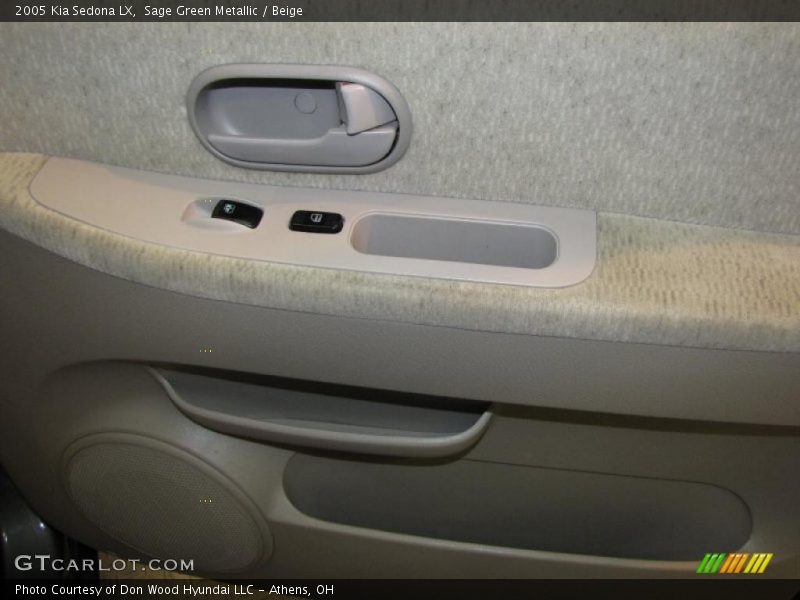 Sage Green Metallic / Beige 2005 Kia Sedona LX