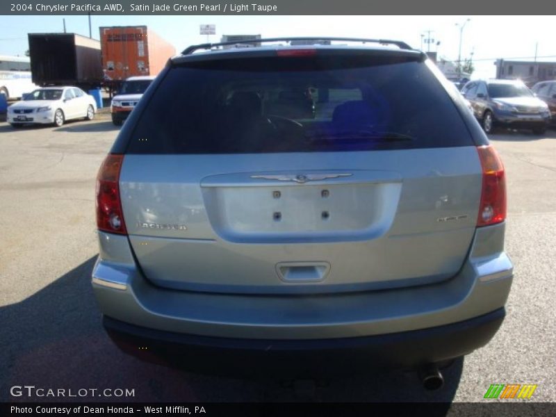 Satin Jade Green Pearl / Light Taupe 2004 Chrysler Pacifica AWD