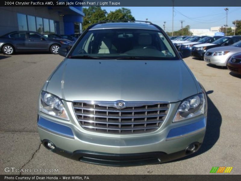 Satin Jade Green Pearl / Light Taupe 2004 Chrysler Pacifica AWD