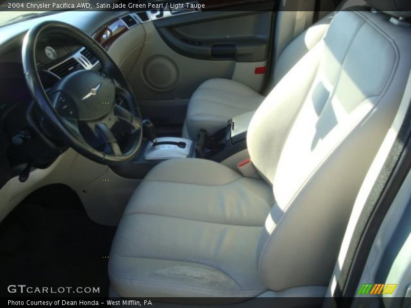 Satin Jade Green Pearl / Light Taupe 2004 Chrysler Pacifica AWD