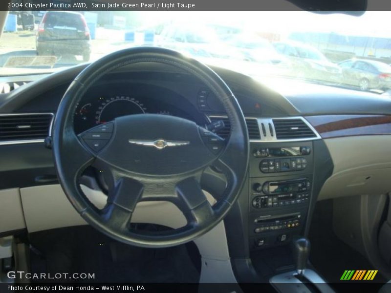 Satin Jade Green Pearl / Light Taupe 2004 Chrysler Pacifica AWD