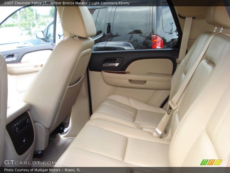 Amber Bronze Metallic / Light Cashmere/Ebony 2007 Chevrolet Tahoe LT