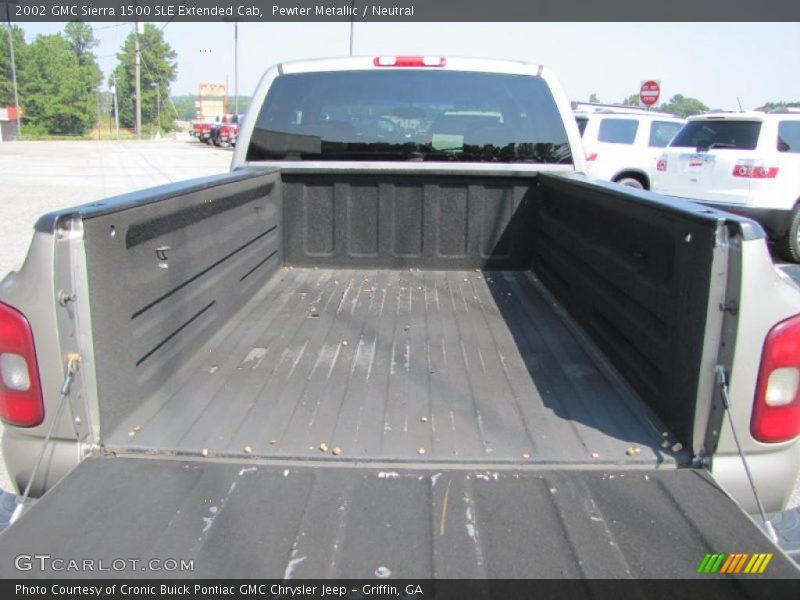 Pewter Metallic / Neutral 2002 GMC Sierra 1500 SLE Extended Cab