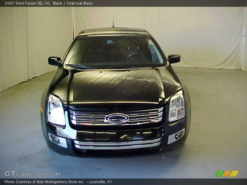 Black / Charcoal Black 2007 Ford Fusion SEL V6