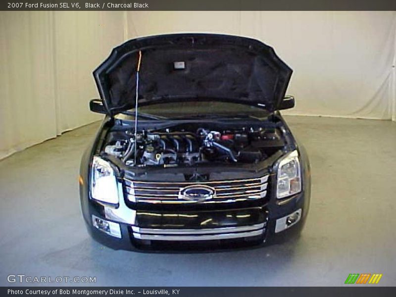 Black / Charcoal Black 2007 Ford Fusion SEL V6