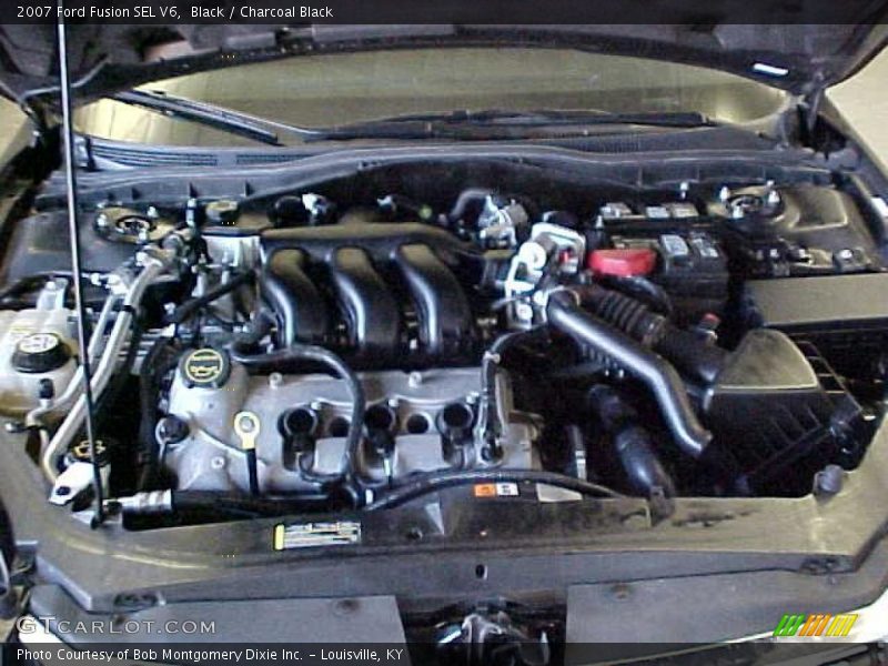 Black / Charcoal Black 2007 Ford Fusion SEL V6