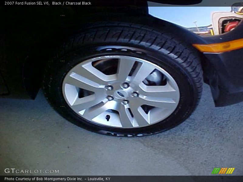 Black / Charcoal Black 2007 Ford Fusion SEL V6