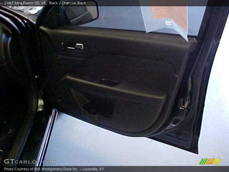 Black / Charcoal Black 2007 Ford Fusion SEL V6