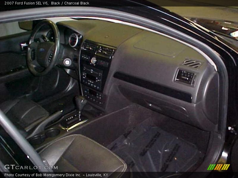 Black / Charcoal Black 2007 Ford Fusion SEL V6