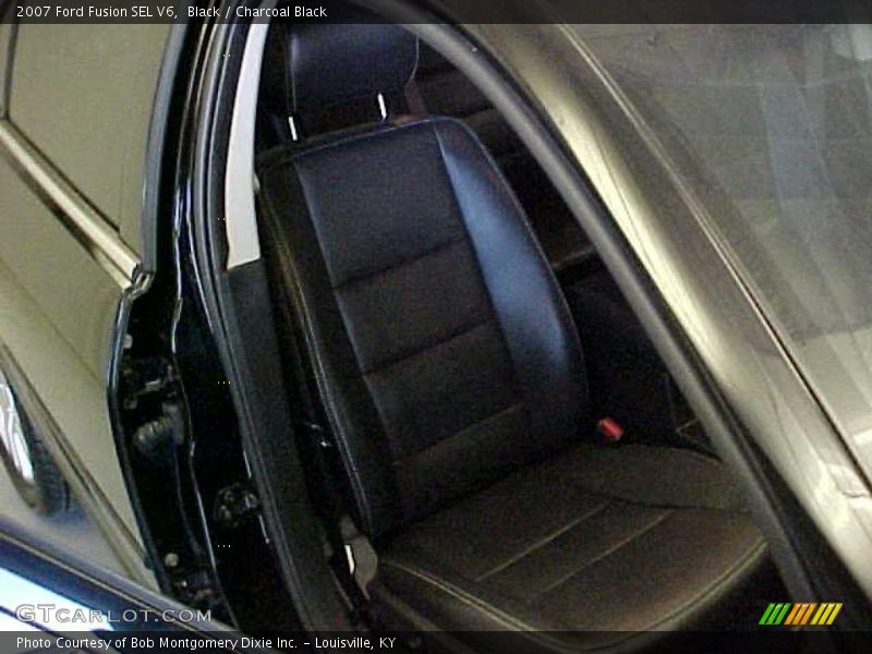 Black / Charcoal Black 2007 Ford Fusion SEL V6