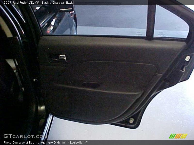 Black / Charcoal Black 2007 Ford Fusion SEL V6