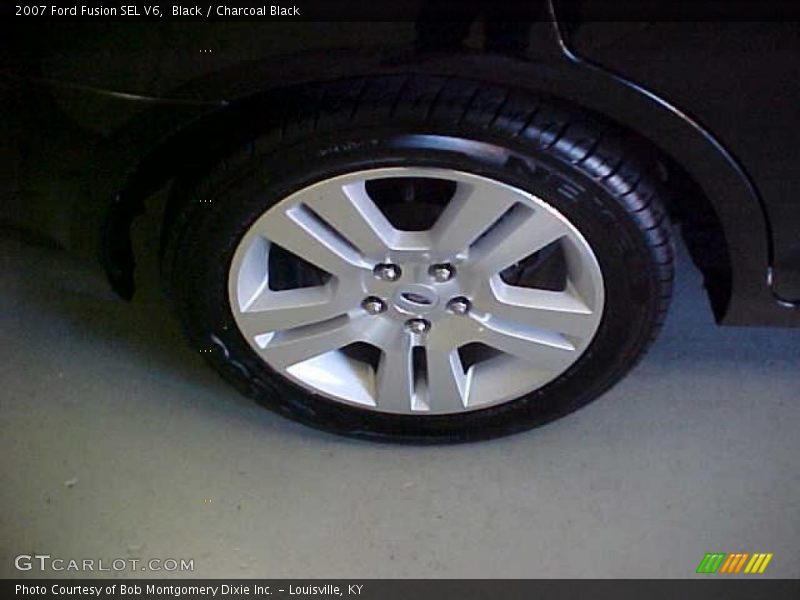 Black / Charcoal Black 2007 Ford Fusion SEL V6