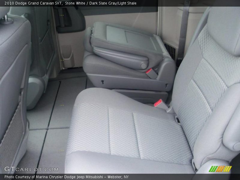 Stone White / Dark Slate Gray/Light Shale 2010 Dodge Grand Caravan SXT