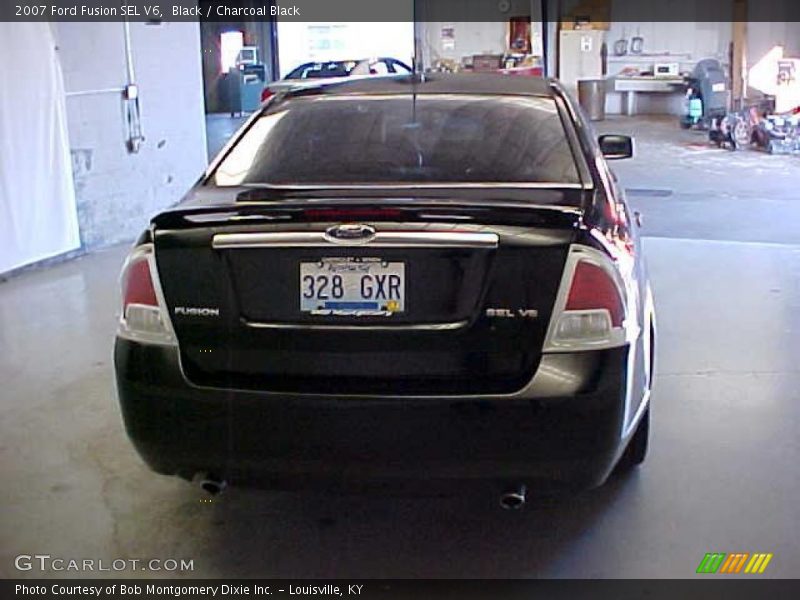 Black / Charcoal Black 2007 Ford Fusion SEL V6