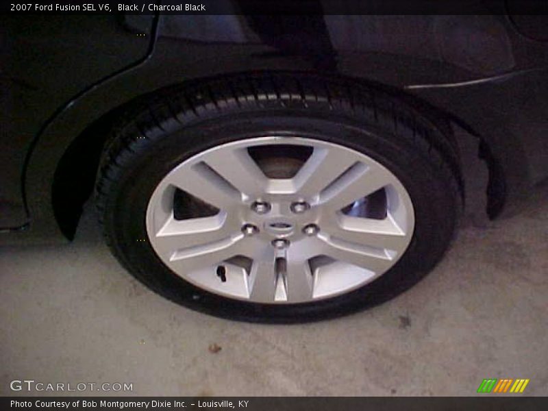 Black / Charcoal Black 2007 Ford Fusion SEL V6