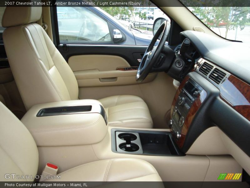 Amber Bronze Metallic / Light Cashmere/Ebony 2007 Chevrolet Tahoe LT