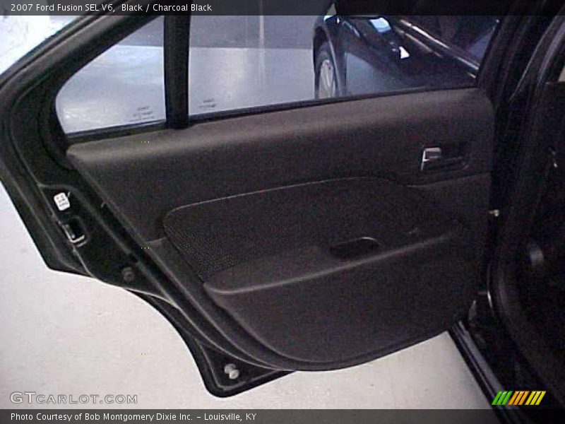 Black / Charcoal Black 2007 Ford Fusion SEL V6