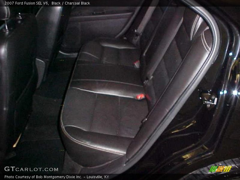 Black / Charcoal Black 2007 Ford Fusion SEL V6
