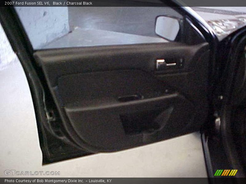 Black / Charcoal Black 2007 Ford Fusion SEL V6