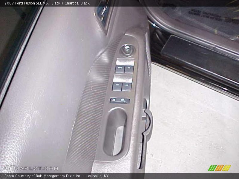 Black / Charcoal Black 2007 Ford Fusion SEL V6