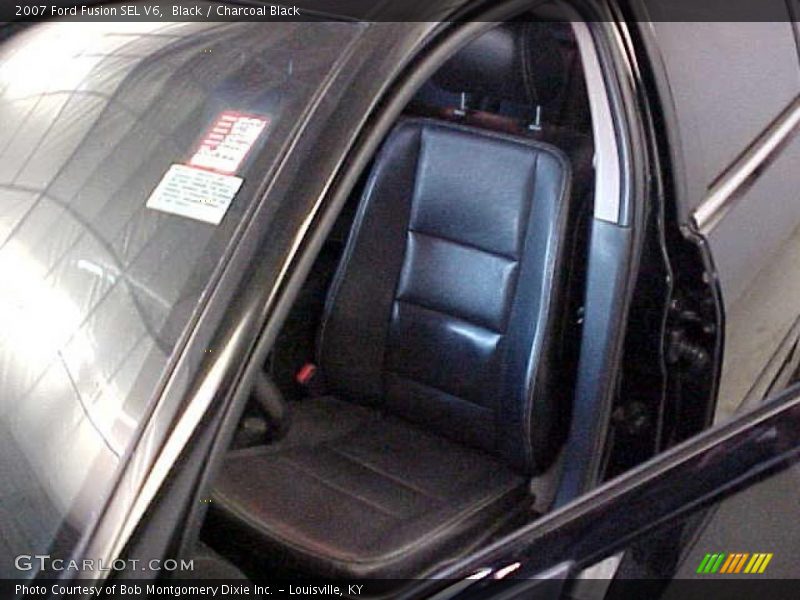 Black / Charcoal Black 2007 Ford Fusion SEL V6