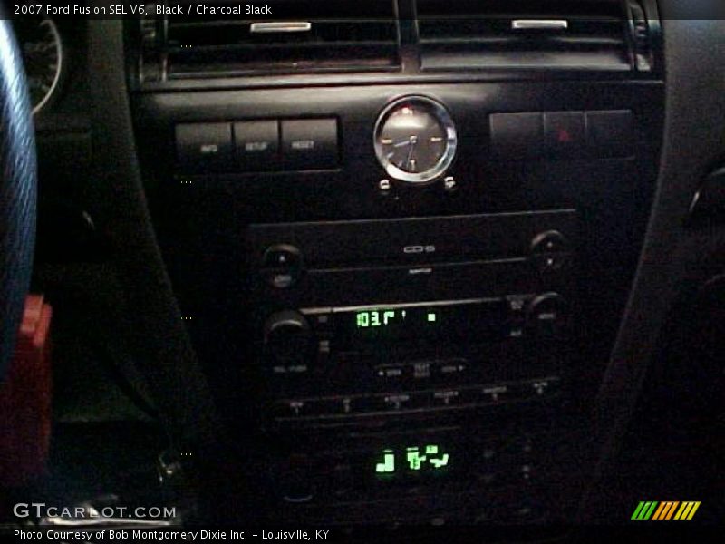 Black / Charcoal Black 2007 Ford Fusion SEL V6