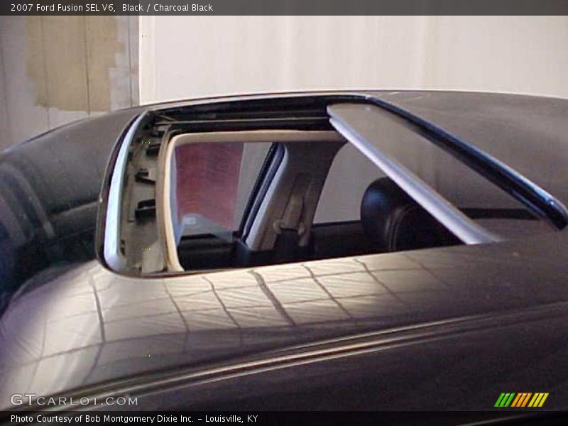 Black / Charcoal Black 2007 Ford Fusion SEL V6