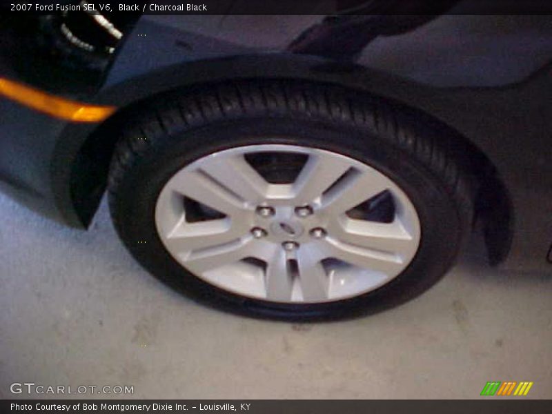 Black / Charcoal Black 2007 Ford Fusion SEL V6