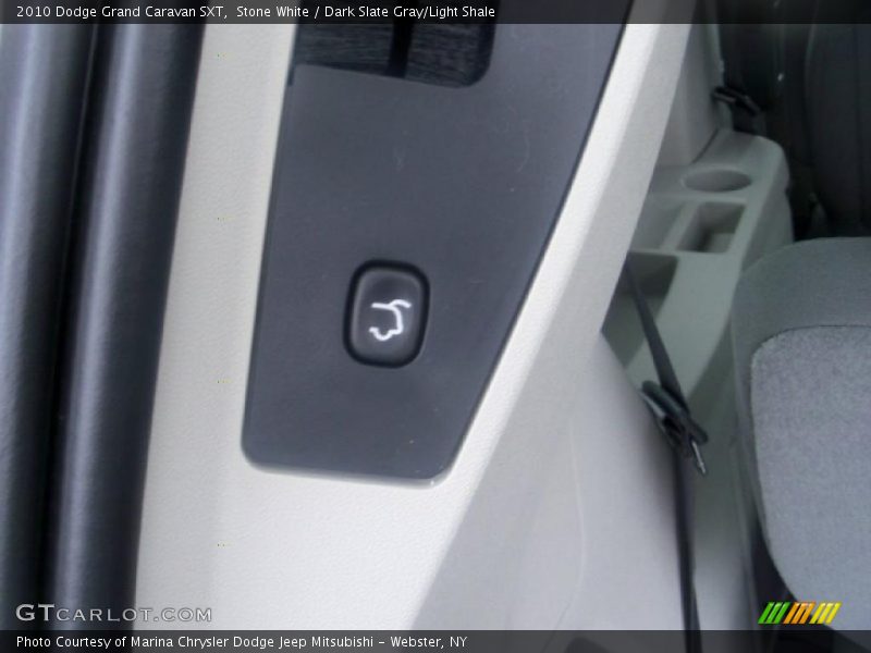 Stone White / Dark Slate Gray/Light Shale 2010 Dodge Grand Caravan SXT