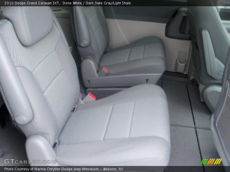 Stone White / Dark Slate Gray/Light Shale 2010 Dodge Grand Caravan SXT