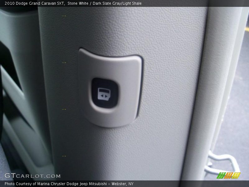 Stone White / Dark Slate Gray/Light Shale 2010 Dodge Grand Caravan SXT