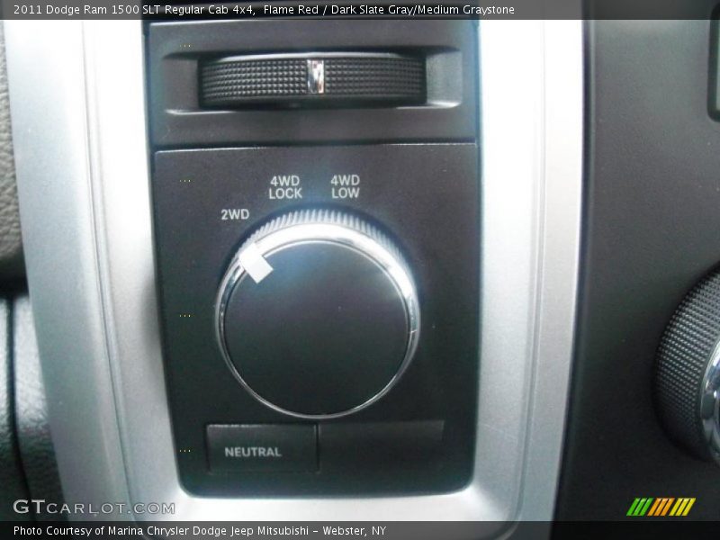 Flame Red / Dark Slate Gray/Medium Graystone 2011 Dodge Ram 1500 SLT Regular Cab 4x4