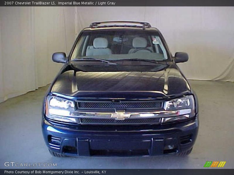 Imperial Blue Metallic / Light Gray 2007 Chevrolet TrailBlazer LS