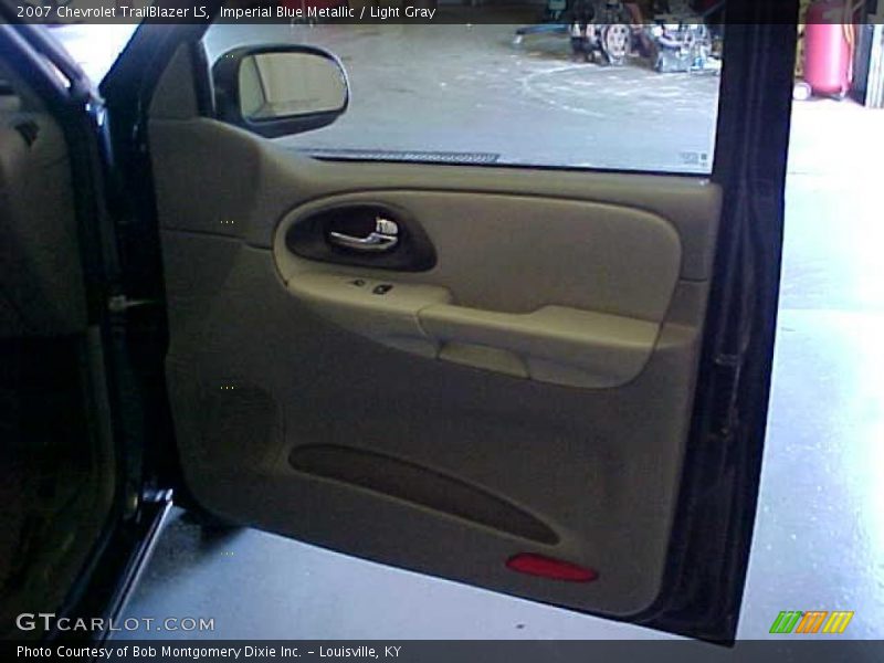 Imperial Blue Metallic / Light Gray 2007 Chevrolet TrailBlazer LS