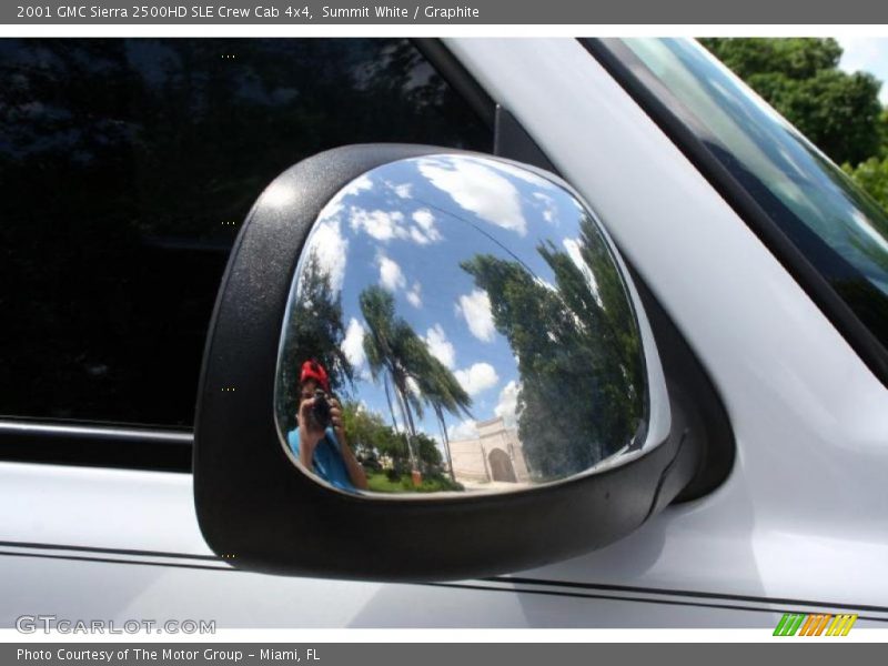 Summit White / Graphite 2001 GMC Sierra 2500HD SLE Crew Cab 4x4